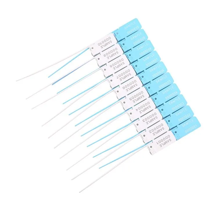 میٹل لاک سلنڈر پلاسٹک مہر