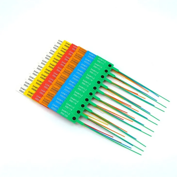 ٹینکروں کے لئے پلاسٹک سیکیورٹی مہریں