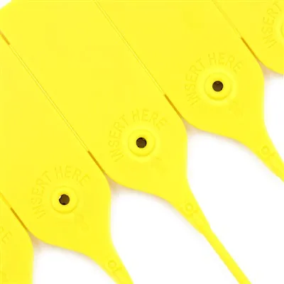 کارگو کے لئے سیریل نمبر کے ساتھ پلاسٹک کی مہریں