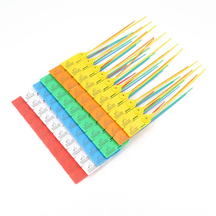 Tighten Numbered Plastic Security Seals With Tear-off